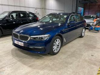 ② bmw 520i break benzine 170pk euro 6 bj. 7/2020 full option — bmw — 2ememain