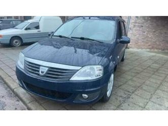 ② dacia loganmcv*1.6i*euro5 ess* 2011* 91.000km*7p* ct — dacia — 2ememain