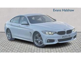 bmw 4 series gran coupe 420i m sport gran coupe 2.0 5dr