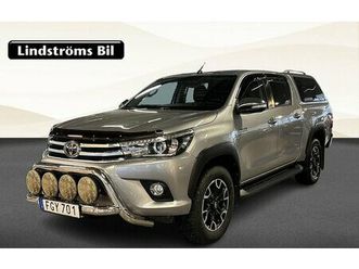 toyota hilux dubbelhytt d-cab 2.4 premium s & v-hjul