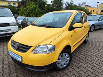 volkswagen fox 1.2 isofix*servo*5-gang*tüv neu