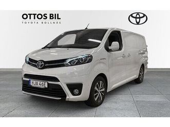 toyota proace electric 75 kwh, - professional long 2 dörr v-hjul, d