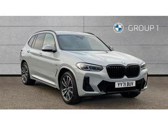 bmw x3 xdrive30 m sport 2.0 5dr