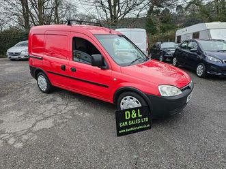 2006 vauxhall combo 2000 1.7cdti 16v crew van car derived van diesel manual