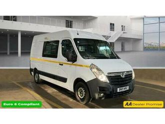 2019 vauxhall movano 2.3 cdti h2 van 130ps panel van diesel manual
