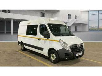 2019 vauxhall movano 2.3 cdti h2 van 130ps panel van diesel manual