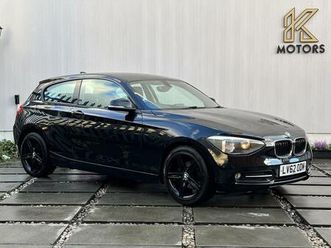 2012 bmw 1 series 116i sport 3dr hatchback petrol manual