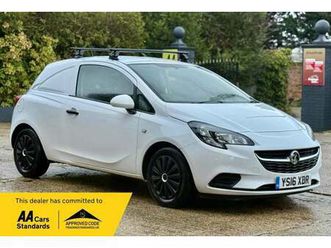 2016 vauxhall corsa van 1.3 cdti 16v fwd l1 h1 3dr diesel