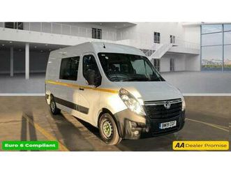 2019 vauxhall movano 2.3 cdti h2 van 130ps panel van diesel manual
