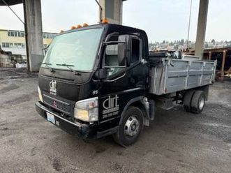 2007 mitsubishi fe180 dump truck 3-4 yard