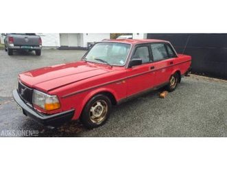 1988 volvo 240 2.3 delebil/ repobjekt
