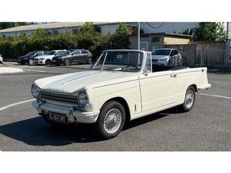 1969 triumph herald blanc manuel, 4 vitesses conduite à g...