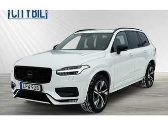 volvo xc90 b5 awd 7-sits r-design - b&w - luftfjädring - massage