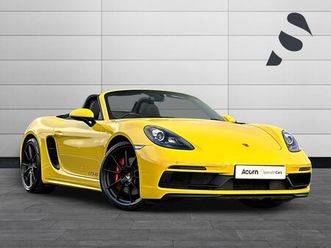 2023 porsche boxster 718 4.0 boxster gts 4.0 pdk