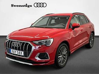 audi q3 35tfsi 150hk proline adv. värmare drag backkamera