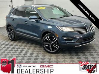 used 2018 lincoln mkc reserve