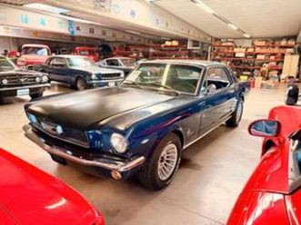 ② ford mustang coupé 1966 v8 289 ci 4700cc oldtimer — ford — 2ememain