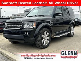 used 2015 land rover lr4 base