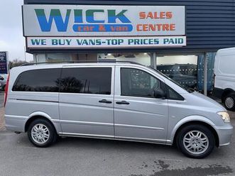 2015 mercedes-benz vito 116cdi blueefficiency 8-seater mpv diesel manual