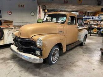 ② chevrolet gmc 3100 pick-up truck stepside 1954 oldtimer — chevrolet — 2ememain