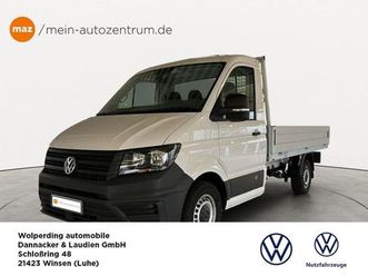volkswagen crafter 35 fahrgestell pritsche einzelkabine
