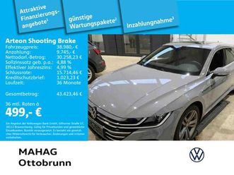 arteon shooting brake r-line 2.0 tdi iq.light navi hud h&k parkassist areaview eklappe appconnect ds