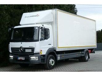 mercedes atego 1621 tylko 252 tys.km udokumentowane, kontener z windą góra kalwaria
