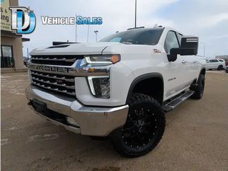 2022 chevrolet silverado 3500hd ltz diesel/levelled/black 20's/3