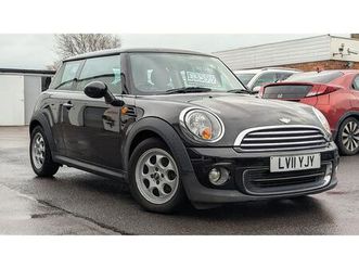 2011 mini cooper 1.6 one (98bhp) hatchback 3d