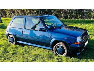 1990 renault super 5 bleu manuel, 5 vitesses conduite à g...