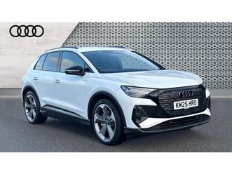 2025 audi q4 210kw 45 82kwh black edition 5dr auto