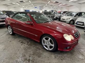 2009 mercedes-benz clk 3.0 clk280 sport cabriolet 7g-tronic 2dr convertible petrol automatic