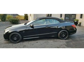 mercedes-benz e 500 cabriolet absol. liebhaberfahrzeug