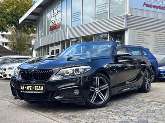 bmw 220 i m sport cabrio automatik pdc led navi lede