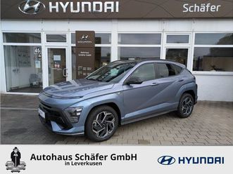 hyundai kona sx2 n line 1.6 t-gdi 7-dct glas-schiebedach