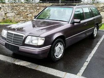 mercedes-benz e-klasse oldi mercedes e 300 td kombi w124 automatik 136ps