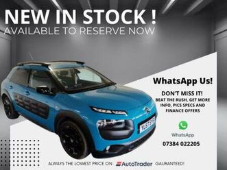 2017 citroen c4 cactus 1.2 puretech flair (82ps) (start/stop) etg