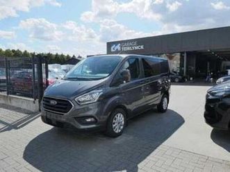 ② ford transit custom l1 multi-use 6pl 2.0 tdci 130pk limited — camionnettes & utilitaires — 2ememain