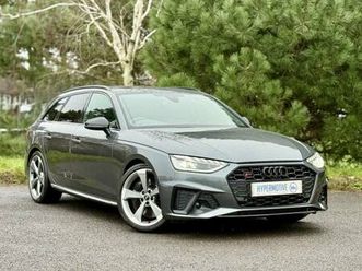 2020 audi s4 avant 3.0 tdi v6 black edition diesel tiptronic quattro two owners