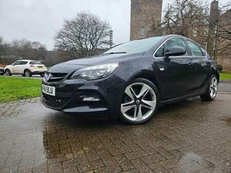 vauxhall astra limited edition 1.7cdti ecoflex economy model face-lift model full leather