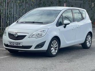 2012 vauxhall meriva 1.4 16v active euro 5 5dr mpv petrol manual