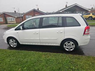 vauxhall, zafira, mpv, 2013, manual, 1598 (cc), 5 doors