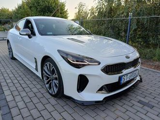 kia stinger biała perła piękna zamiana na tańsze przylesie dolne • olx.pl