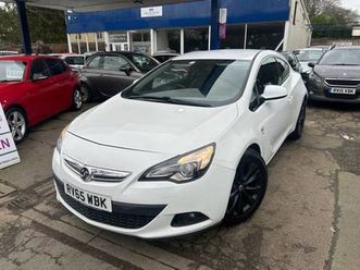 2015 vauxhall astra gtc 1.4t 16v sri 3dr hatchback petrol manual
