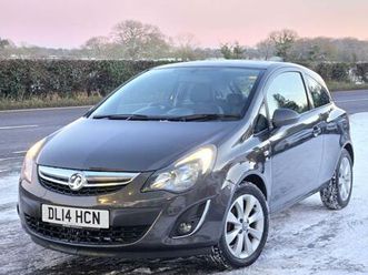 VAUXHALL CORSA 2014-vauxhall-corsa-1-2-corsa-exiteac-3dr-hatchback-petrol-manual