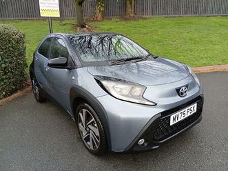toyota aygo x edge hatchback's 1.0 vvt-i edge x-shift euro 6 (start/stop) 5dr