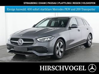 mercedes-benz c 200 avantgarde+ahk+memory-p+mbux+navi-prem+led