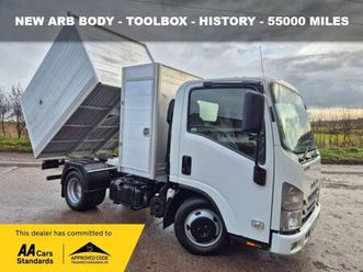 2017 67 isuzu grafter 3.0 td n35.170 s grafter arborist tipper 2dr diesel manual