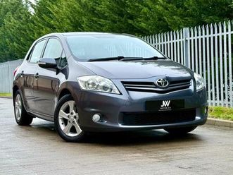 2010 toyota auris 1.33 dual vvti tr 5dr hatchback petrol manual