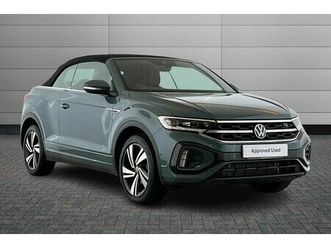 volkswagen t-roc cabriolet - 1.5 tsi r-line 2dr dsg